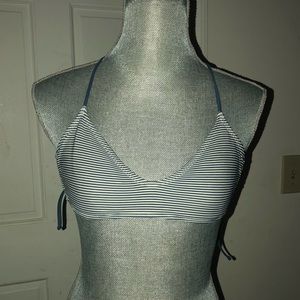 Stripped bathing suit